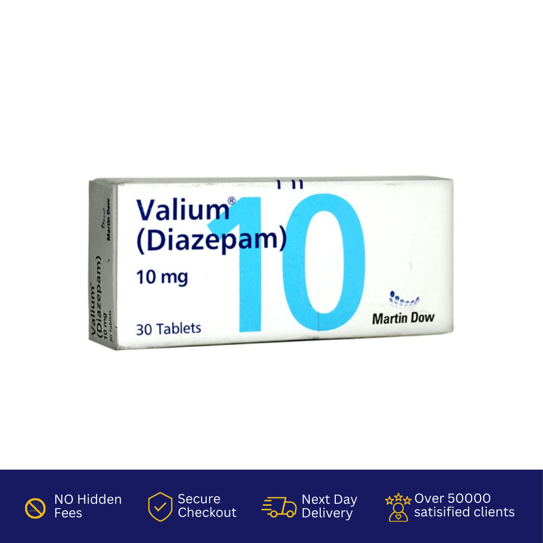 Valium Diazepam 10mg Tablets Online
